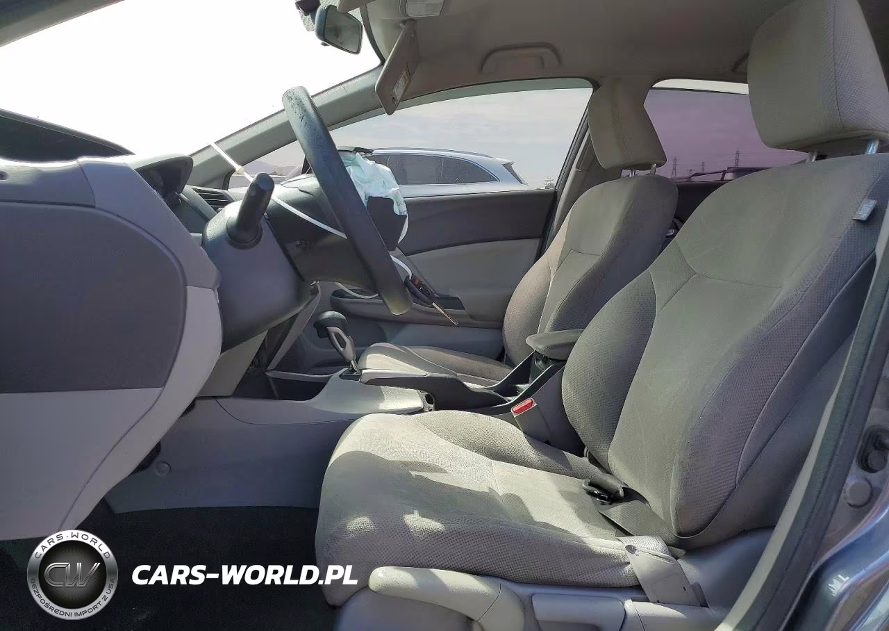 2012 Honda Civic Lx VIN:19XFB2F58CE346831 - 7