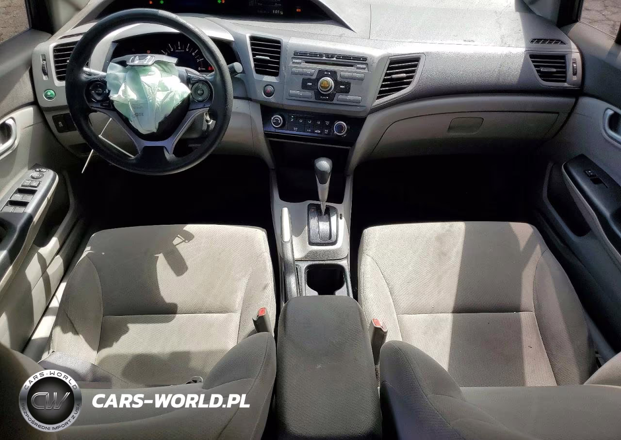 2012 Honda Civic Lx VIN:19XFB2F58CE346831 - 8