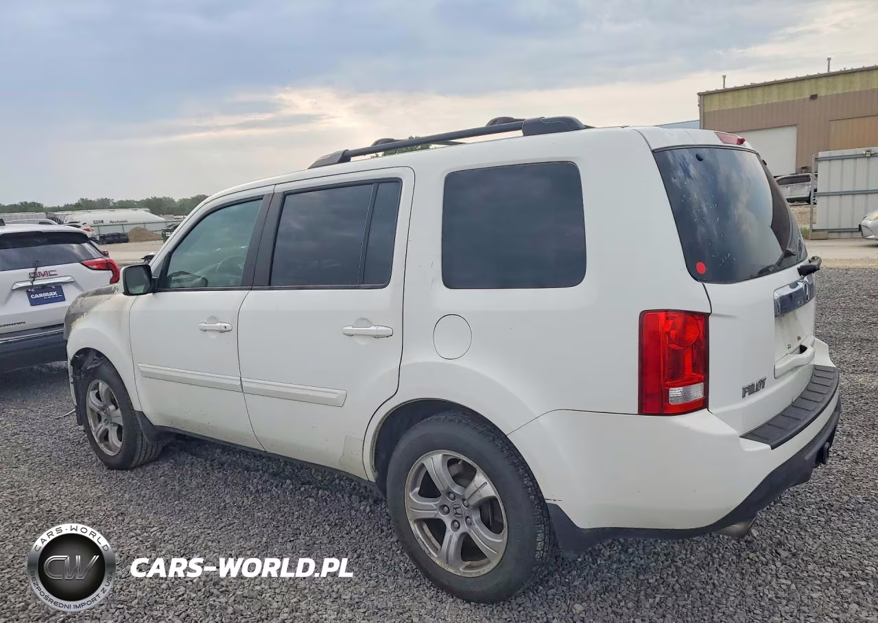2012 Honda Pilot Exl VIN:5FNYF4H56CB053140 - 2