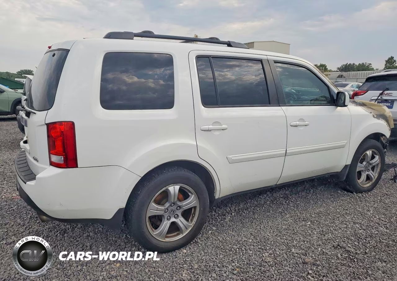 2012 Honda Pilot Exl VIN:5FNYF4H56CB053140 - 3