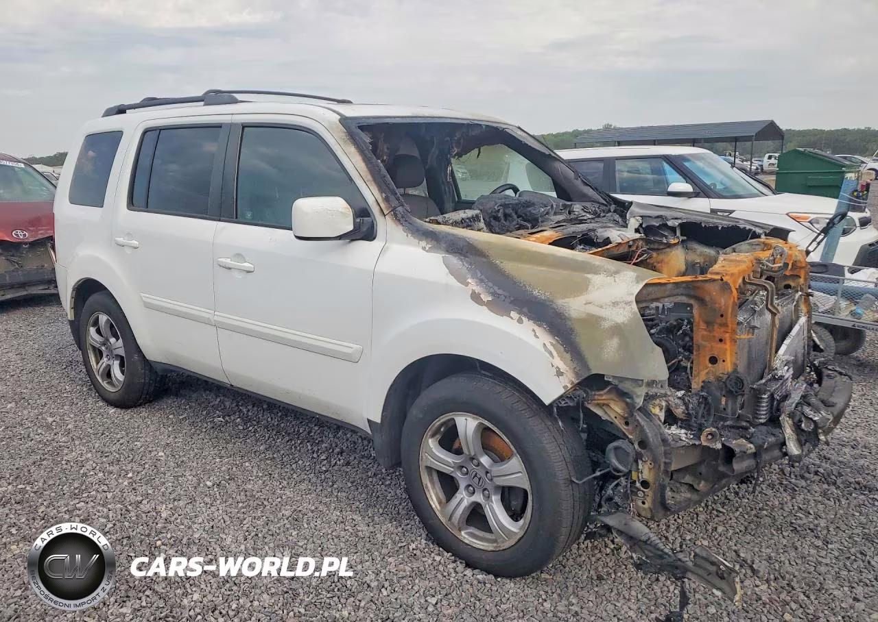 2012 Honda Pilot Exl VIN:5FNYF4H56CB053140 - 4