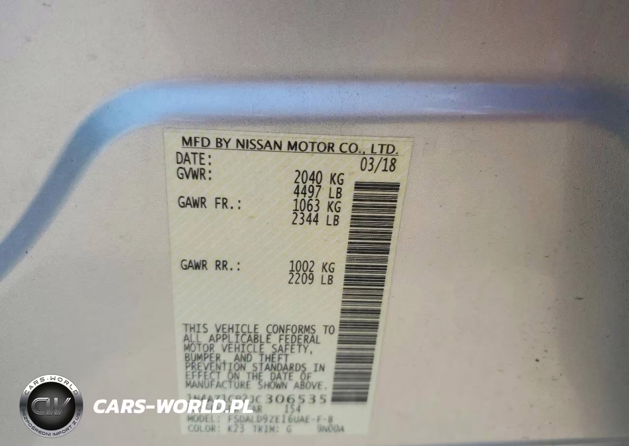 2018 Nissan Leaf Sv VIN:1N4AZ1CP2JC306535 - 13