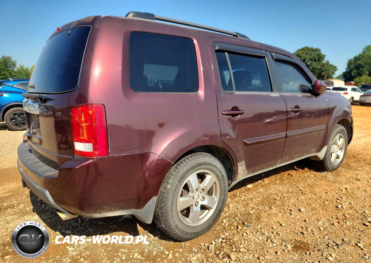 2010 Honda Pilot Ex-L VIN:5FNYF3H66AB014337 - 3