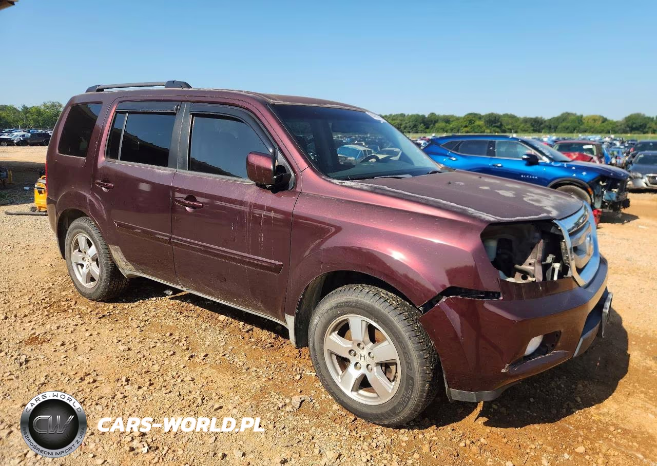 2010 Honda Pilot Ex-L VIN:5FNYF3H66AB014337 - 4