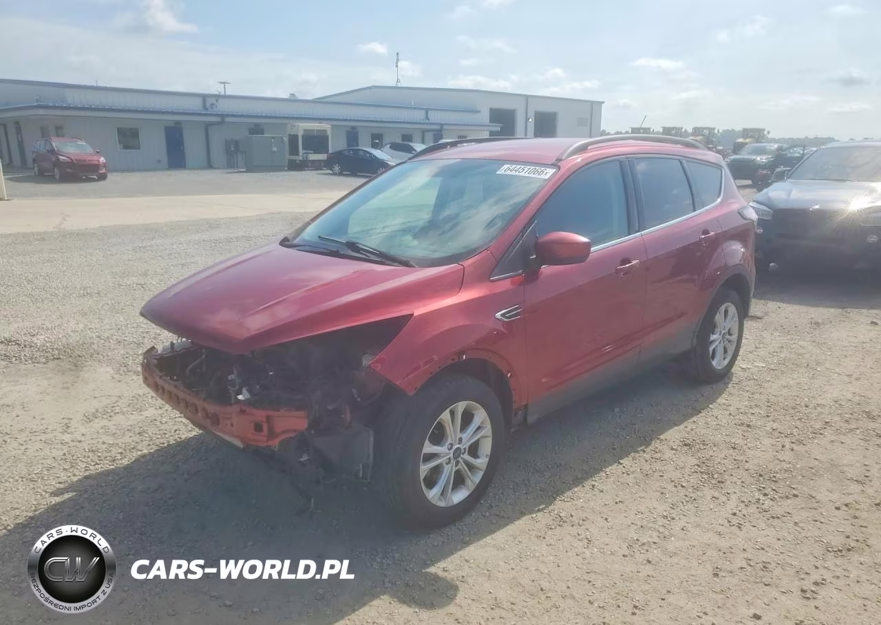 2018 Ford Escape Se VIN:1FMCU0GD3JUB53651 - 1