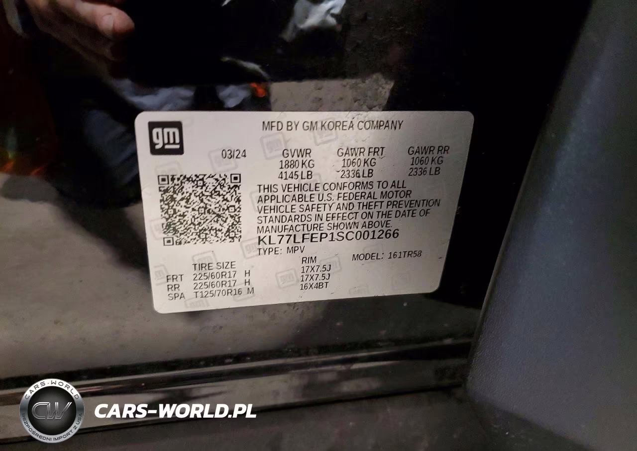 2025 Chevrolet Trax Ls VIN:KL77LFEP1SC001266 - 13