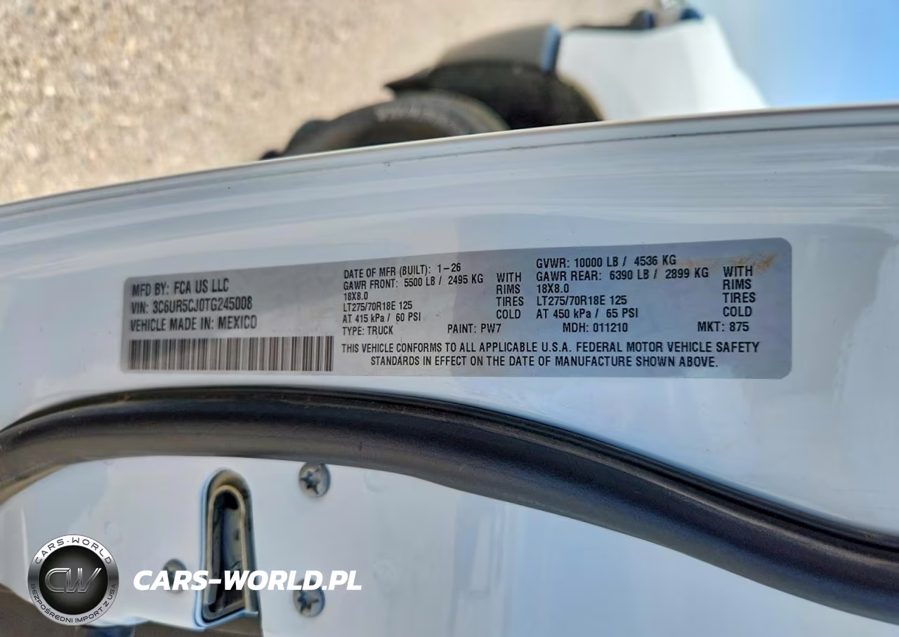 2026 Ram 2500 Tradesman Crew VIN:3C6UR5CJ0TG245008 - 12