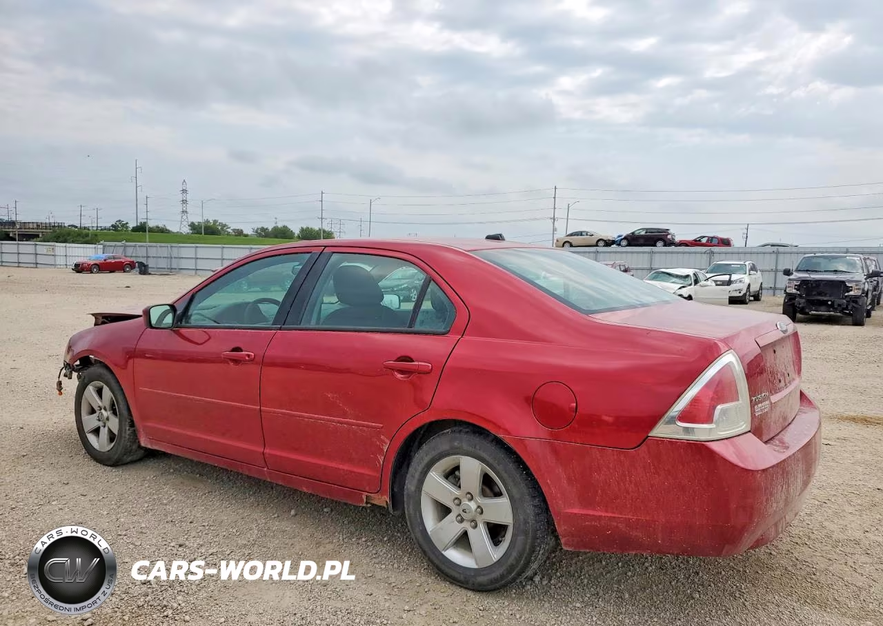 2009 Ford Fusion Se VIN:3FAHP07ZX9R172350 - 2