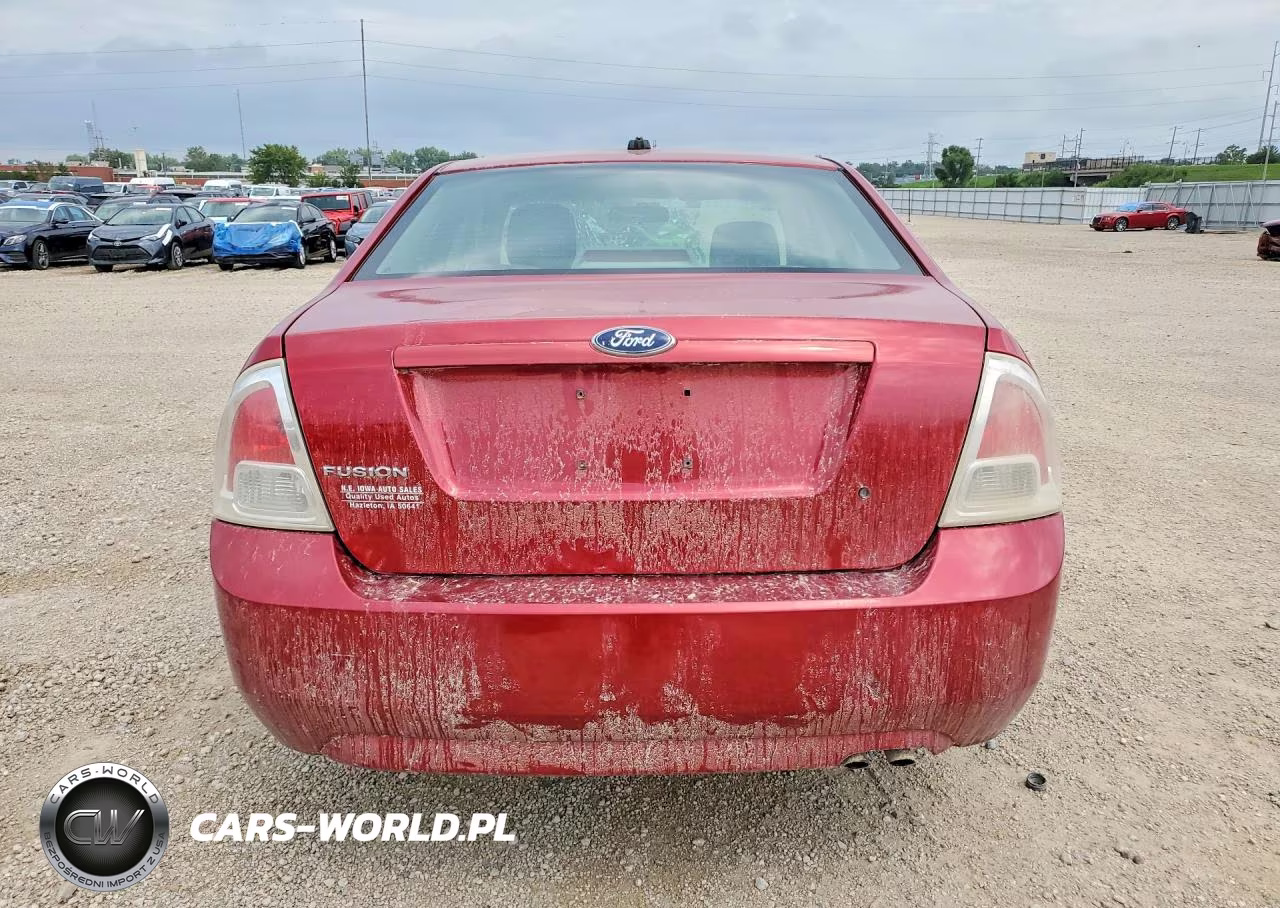 2009 Ford Fusion Se VIN:3FAHP07ZX9R172350 - 6