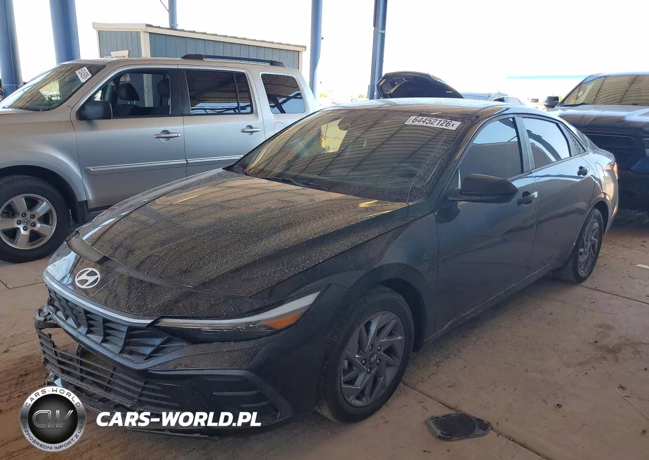 2024 Hyundai Elantra Sel VIN:KMHLM4DG7RU805463 - 1