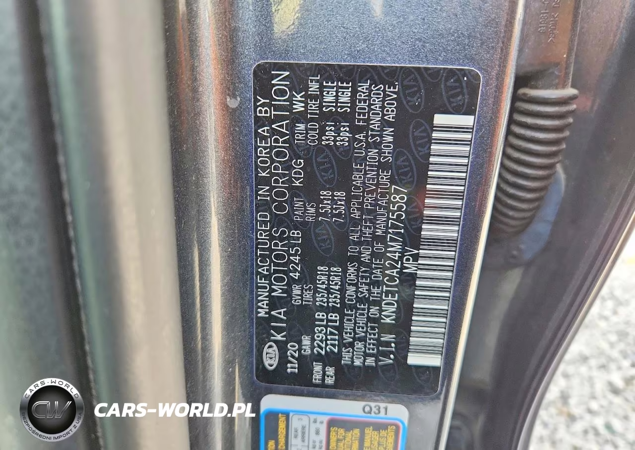 2021 Kia Seltos Sx VIN:KNDETCA24M7175587 - 13