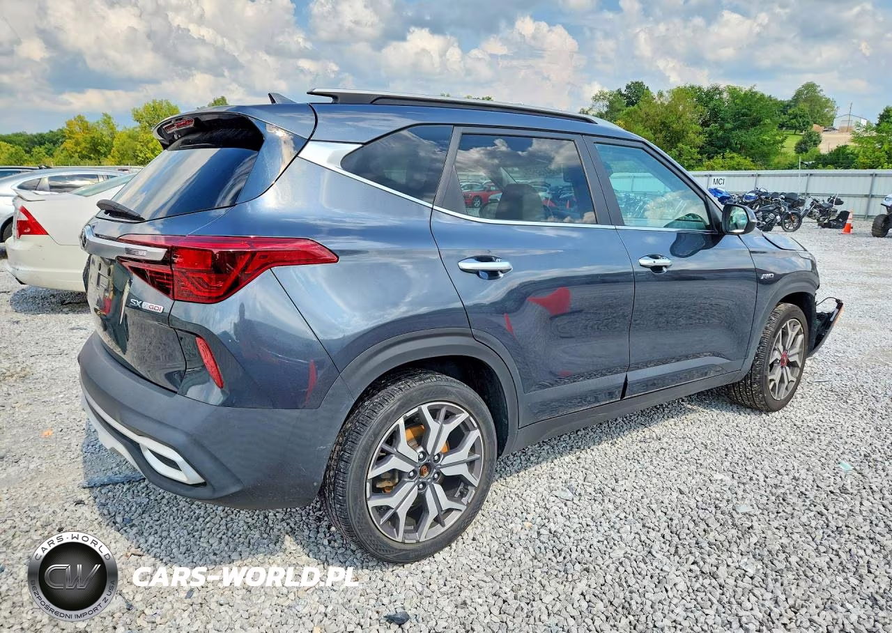 2021 Kia Seltos Sx VIN:KNDETCA24M7175587 - 3
