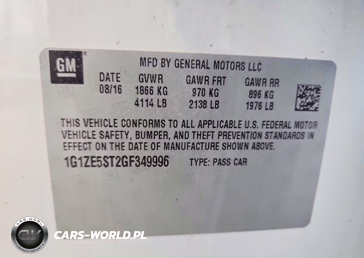 2016 Chevrolet Malibu Lt VIN:1G1ZE5ST2GF349996 - 12