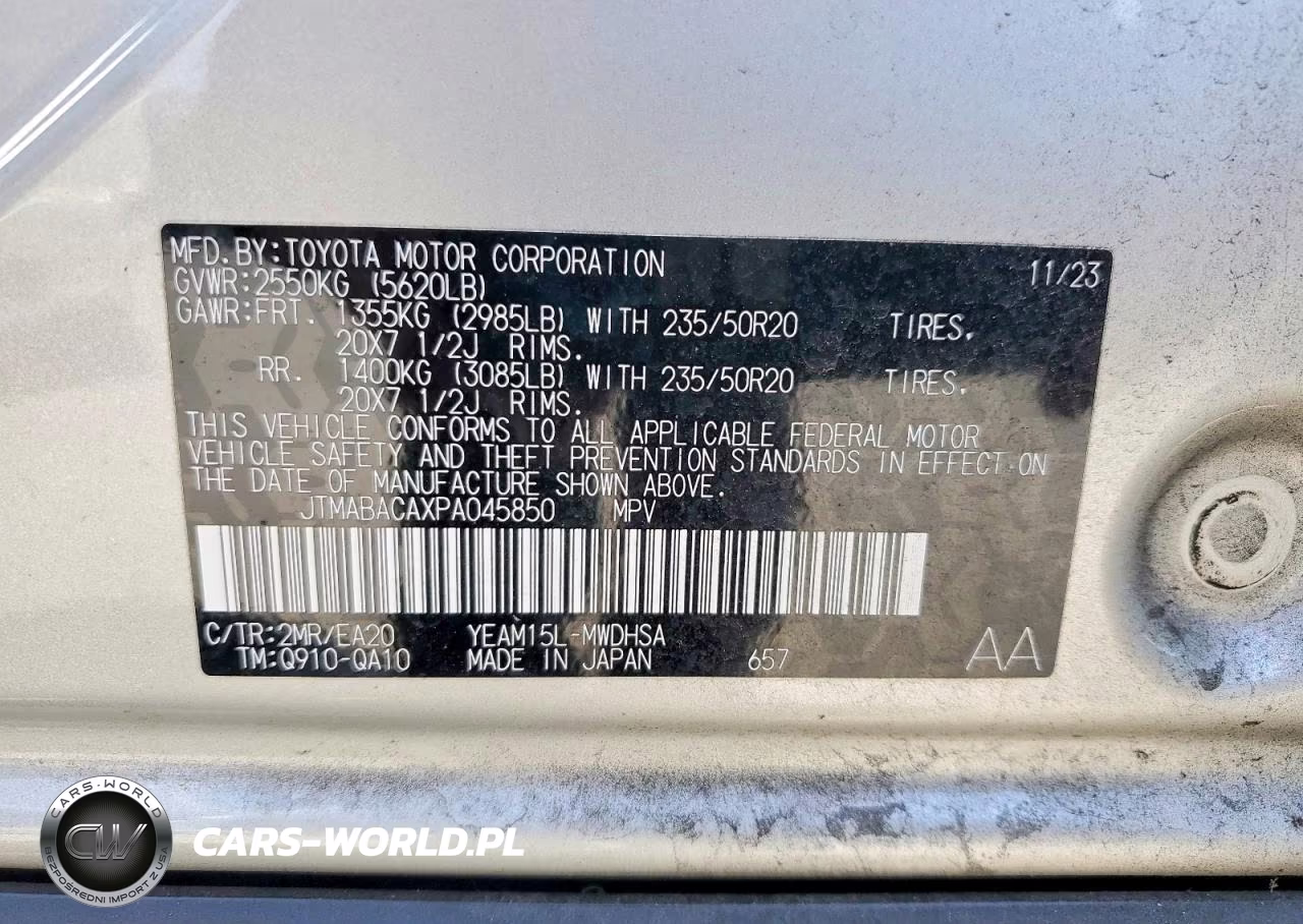 2023 Toyota Bz4X Limited VIN:JTMABACAXPA045850 - 14