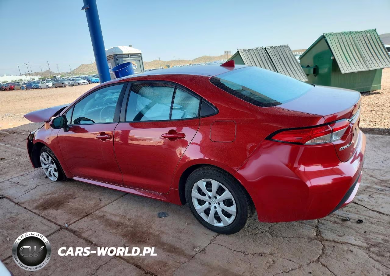 2021 Toyota Corolla Le VIN:5YFEPMAE2MP185375 - 2