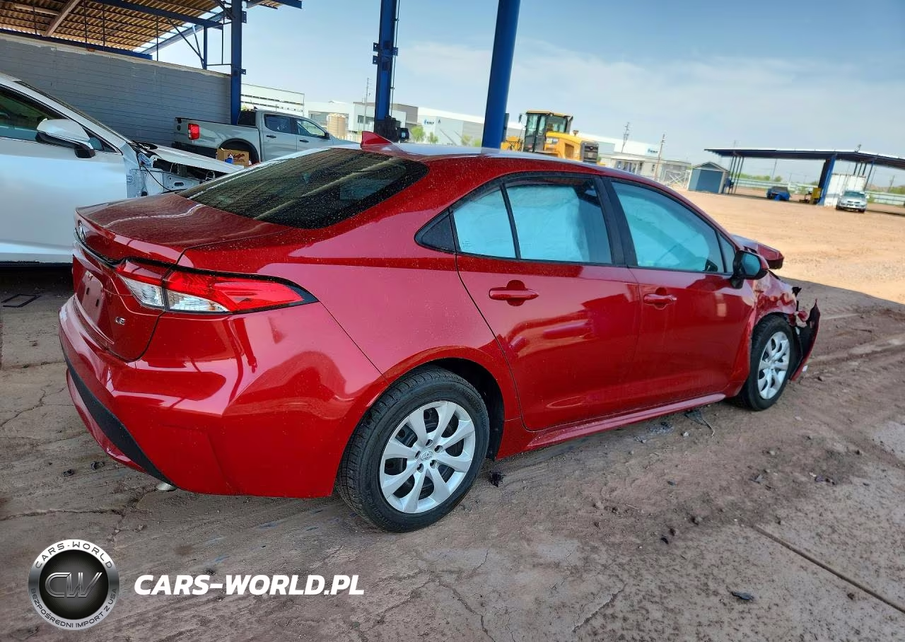2021 Toyota Corolla Le VIN:5YFEPMAE2MP185375 - 3