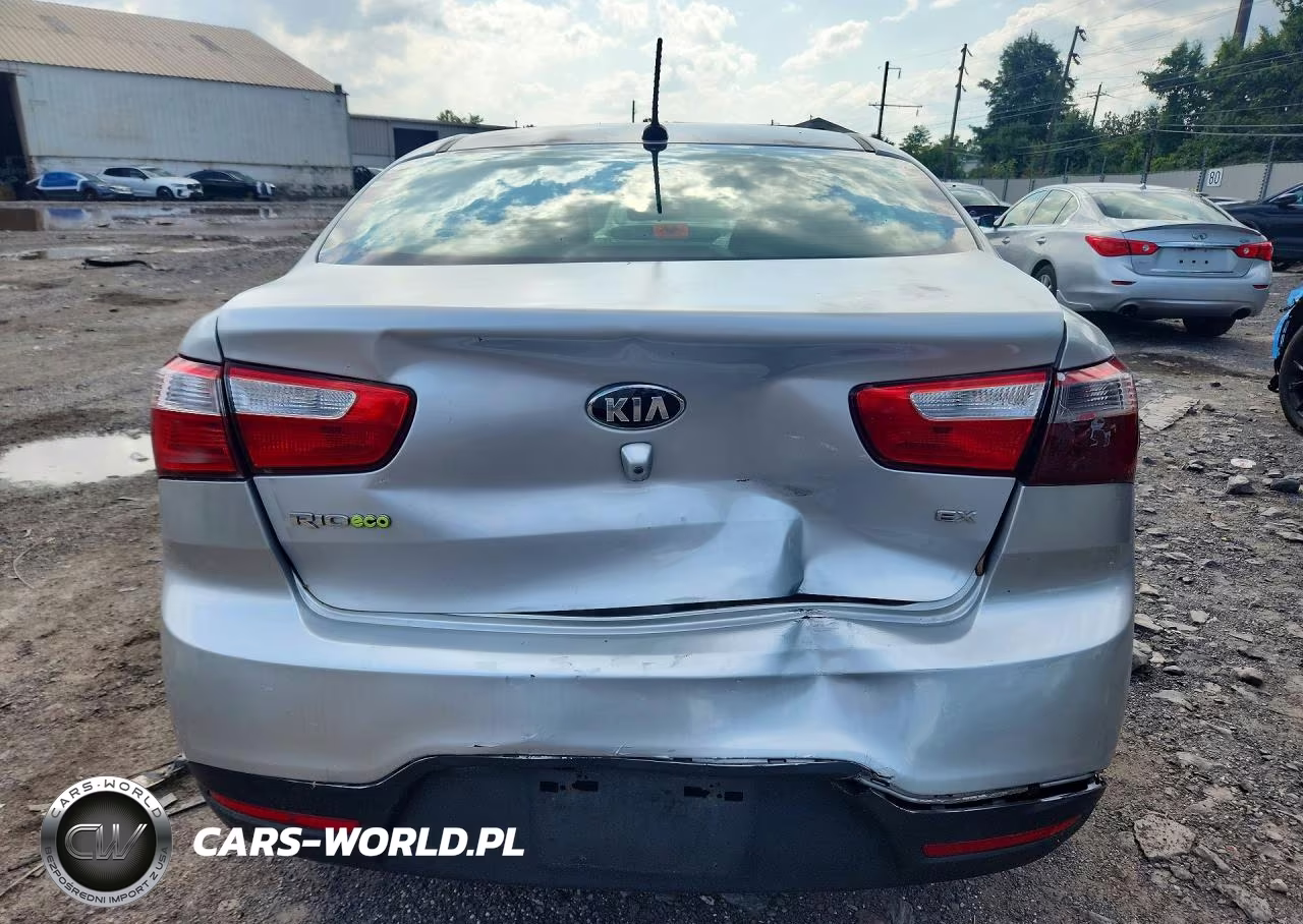 2014 Kia Rio Ex VIN:KNADN4A32E6355286 - 6