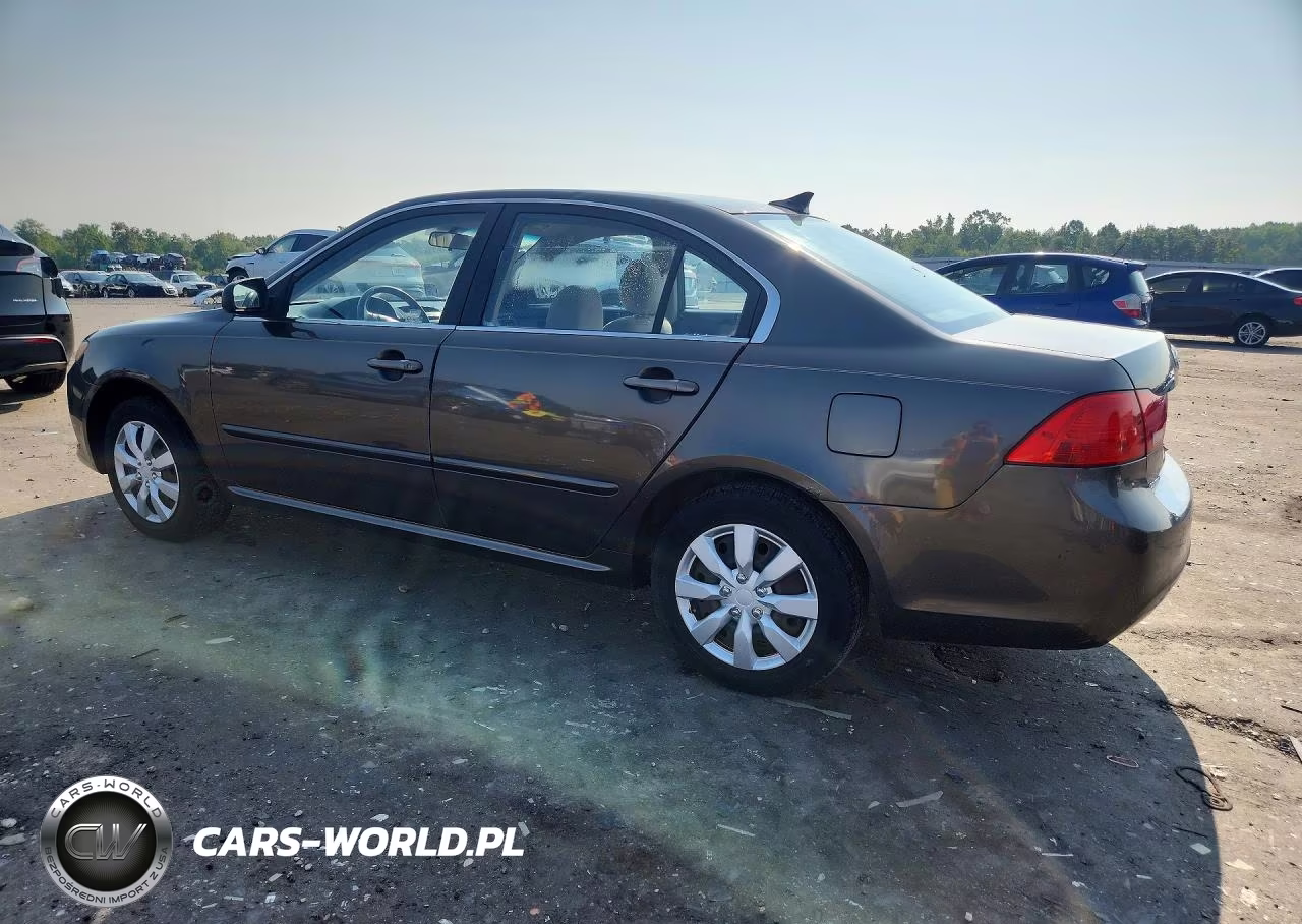 2009 Kia Optima Lx VIN:KNAGE228695363933 - 2