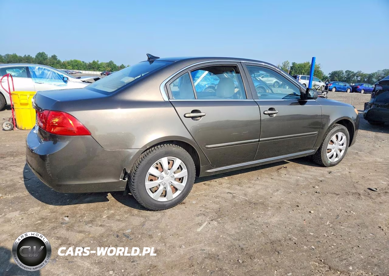 2009 Kia Optima Lx VIN:KNAGE228695363933 - 3