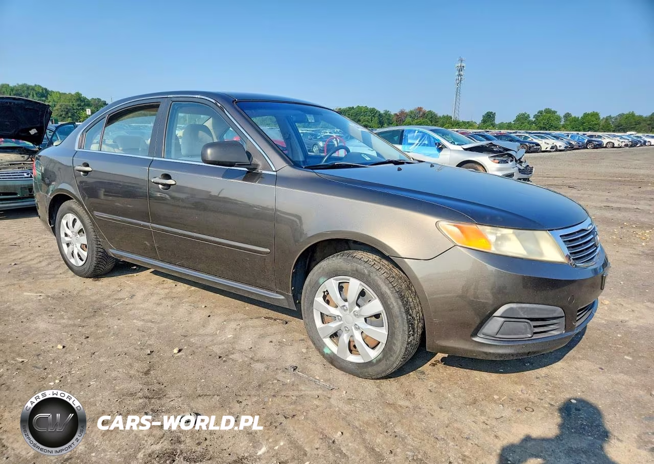 2009 Kia Optima Lx VIN:KNAGE228695363933 - 4