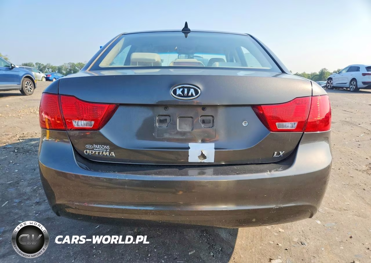 2009 Kia Optima Lx VIN:KNAGE228695363933 - 6