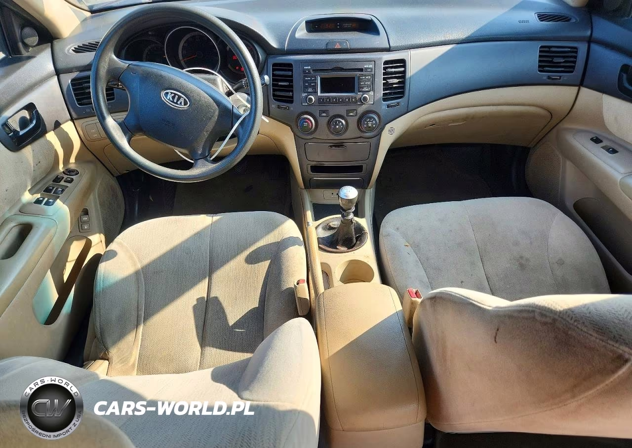 2009 Kia Optima Lx VIN:KNAGE228695363933 - 8