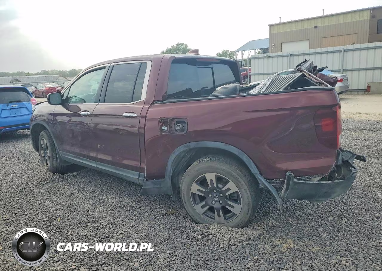 2017 Honda Ridgeline Rtl VIN:5FPYK3F76HB036430 - 2