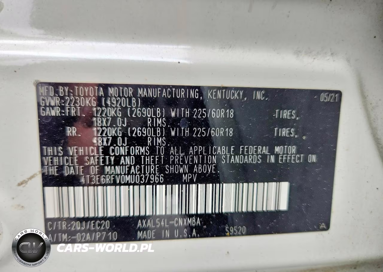 2021 Toyota Rav4 Xse VIN:4T3E6RFV0MU037966 - 13