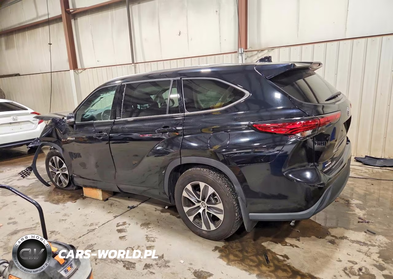 2021 Toyota Highlander Hybrid Xle VIN:5TDHBRCH9MS039224 - 2