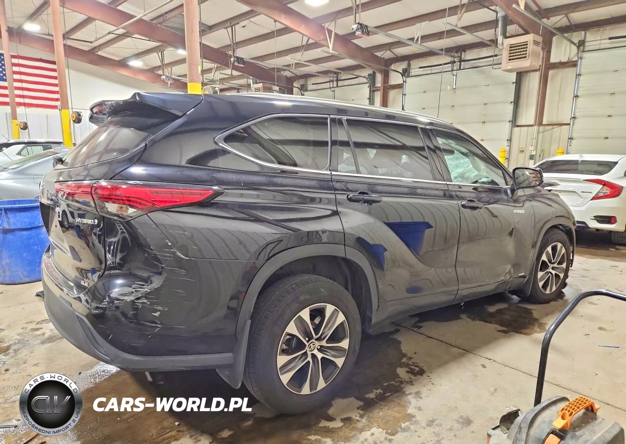 2021 Toyota Highlander Hybrid Xle VIN:5TDHBRCH9MS039224 - 3