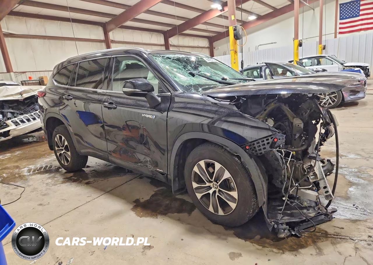 2021 Toyota Highlander Hybrid Xle VIN:5TDHBRCH9MS039224 - 4