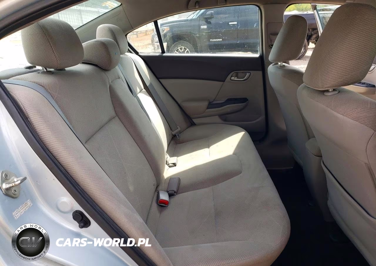 2012 Honda Civic Lx VIN:2HGFB2F56CH539825 - 10