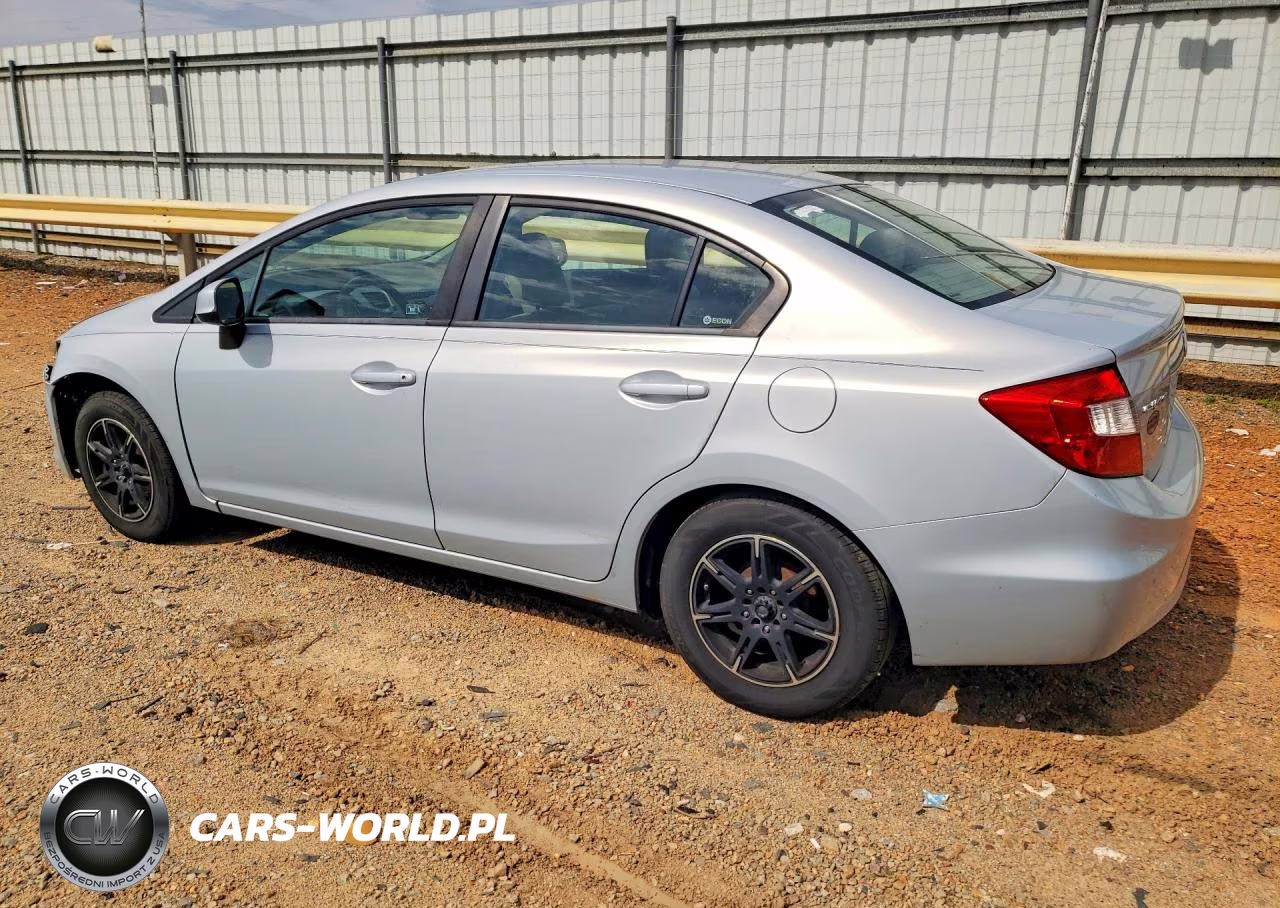 2012 Honda Civic Lx VIN:2HGFB2F56CH539825 - 2