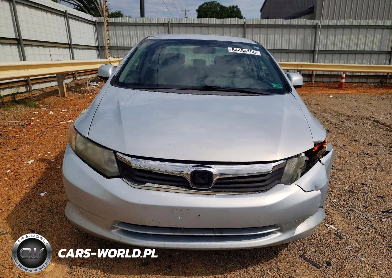 2012 Honda Civic Lx VIN:2HGFB2F56CH539825 - 5