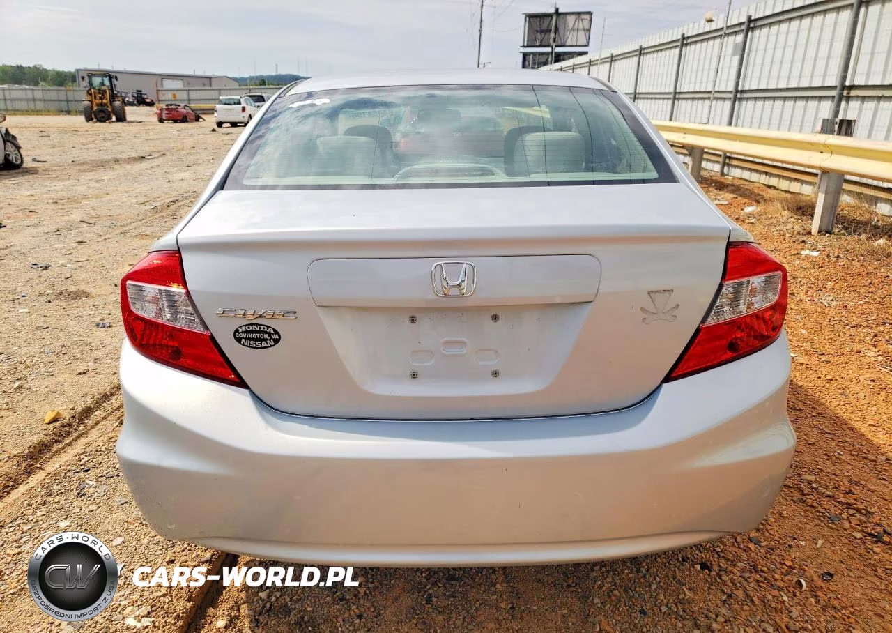 2012 Honda Civic Lx VIN:2HGFB2F56CH539825 - 6