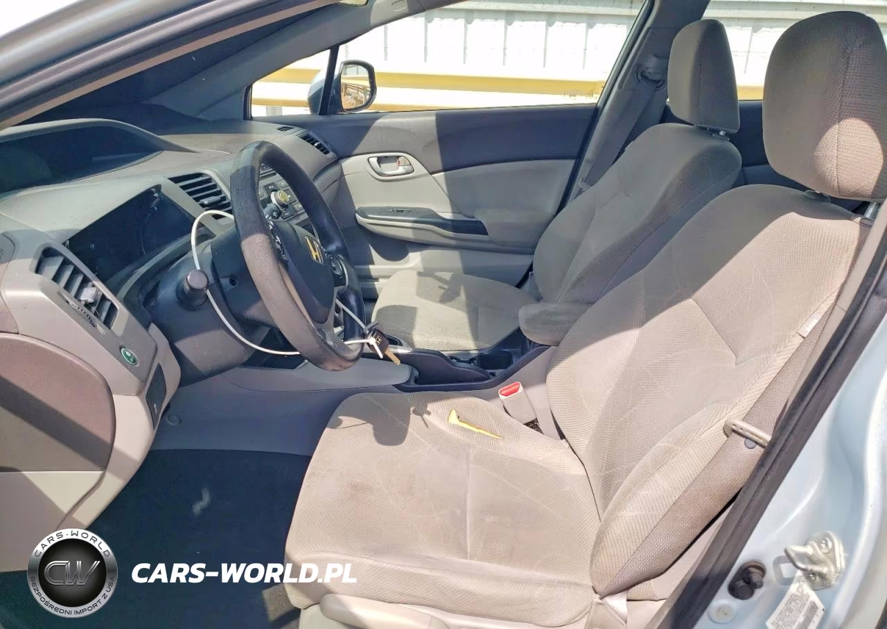 2012 Honda Civic Lx VIN:2HGFB2F56CH539825 - 7