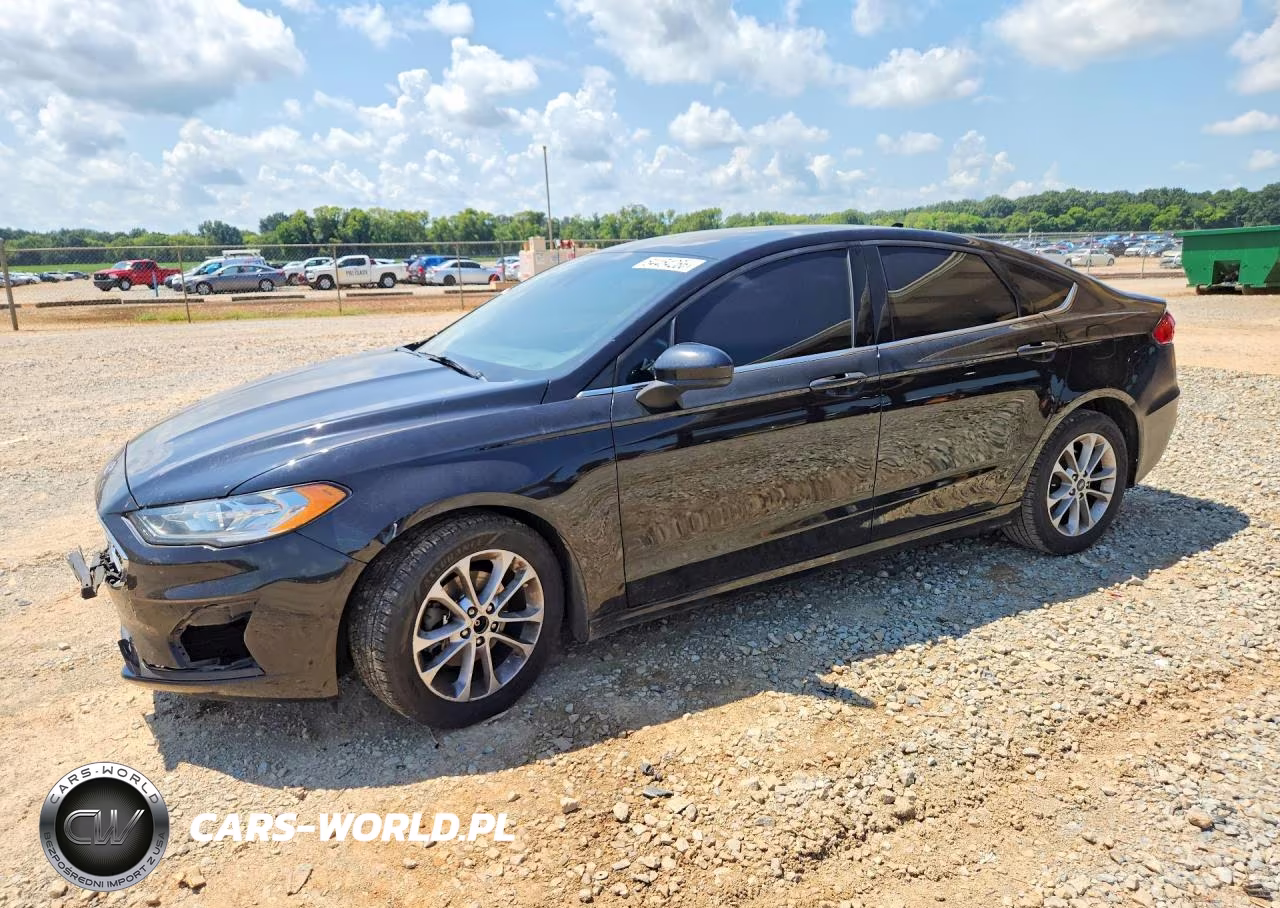 2020 Ford Fusion Se VIN:3FA6P0HD8LR134634 - 1