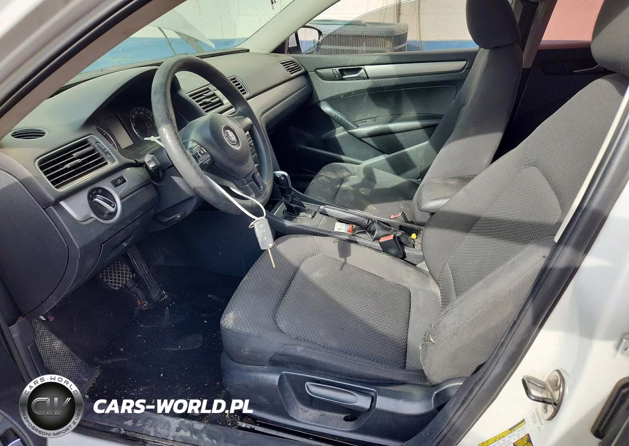 2012 Volkswagen Passat S VIN:1VWAH7A39CC098525 - 7