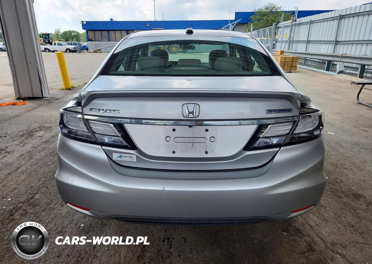 2013 Honda Civic Hybrid VIN:19XFB4F25DE003154 - 6