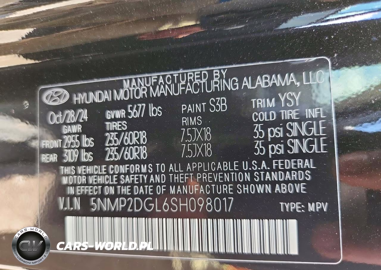 2025 Hyundai Santa Fe Sel VIN:5NMP2DGL6SH098017 - 13