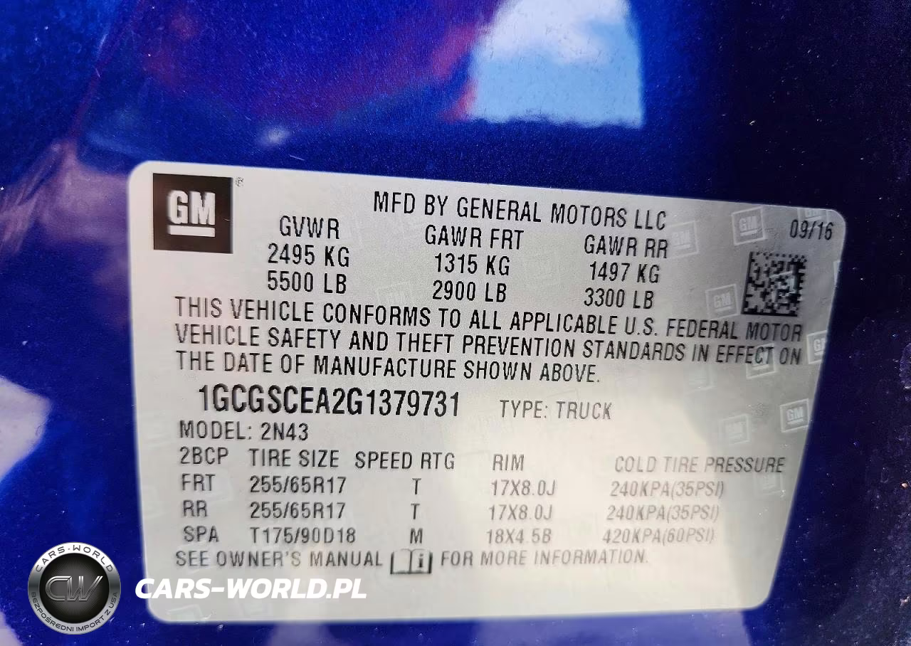 2016 Chevrolet Colorado Lt VIN:1GCGSCEA2G1379731 - 14