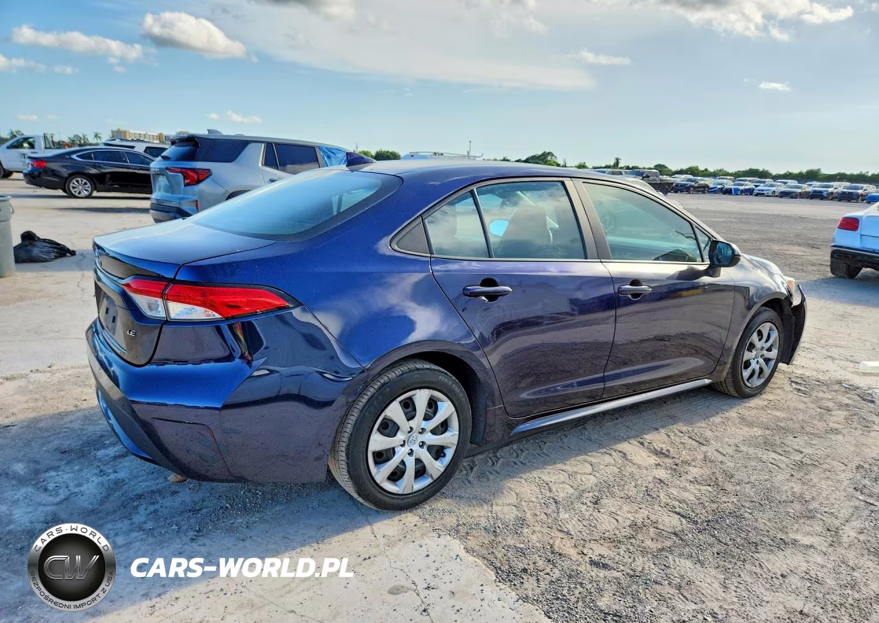 2022 Toyota Corolla Le VIN:5YFEPMAE5NP324920 - 3