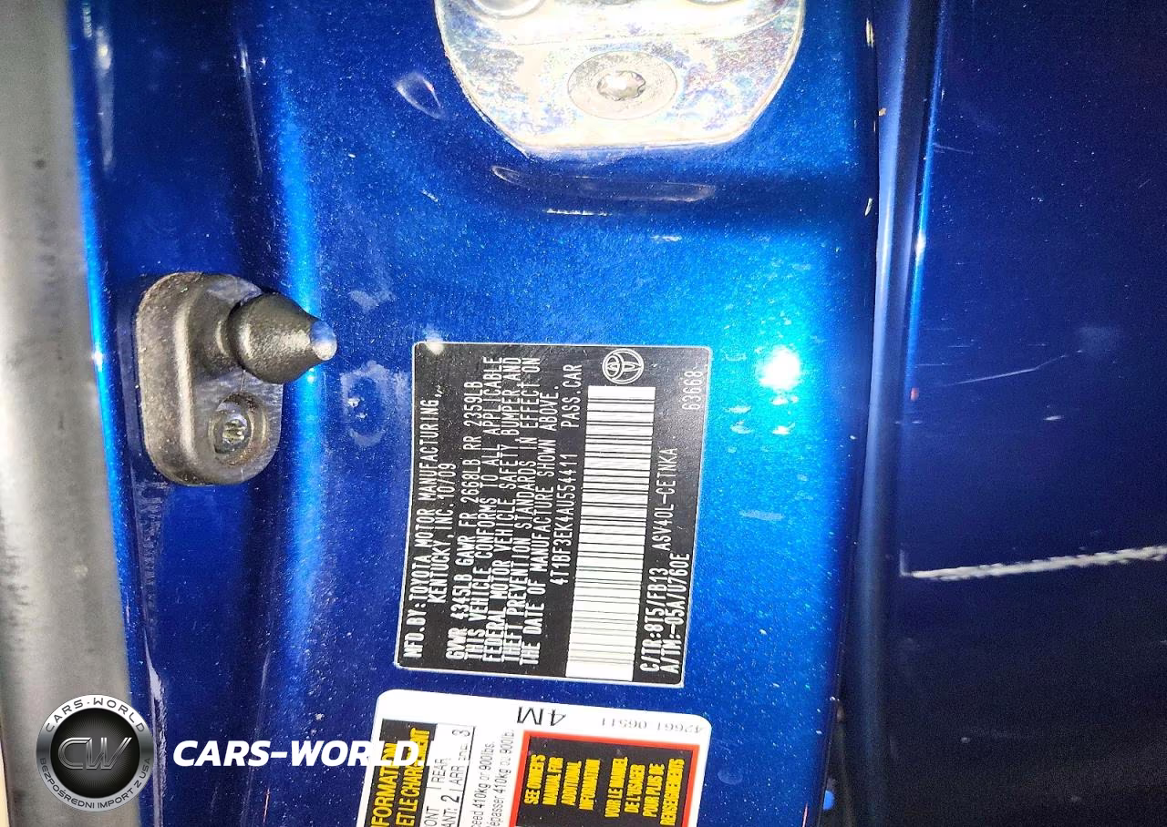 2010 Toyota Camry Base VIN:4T1BF3EK4AU554411 - 12