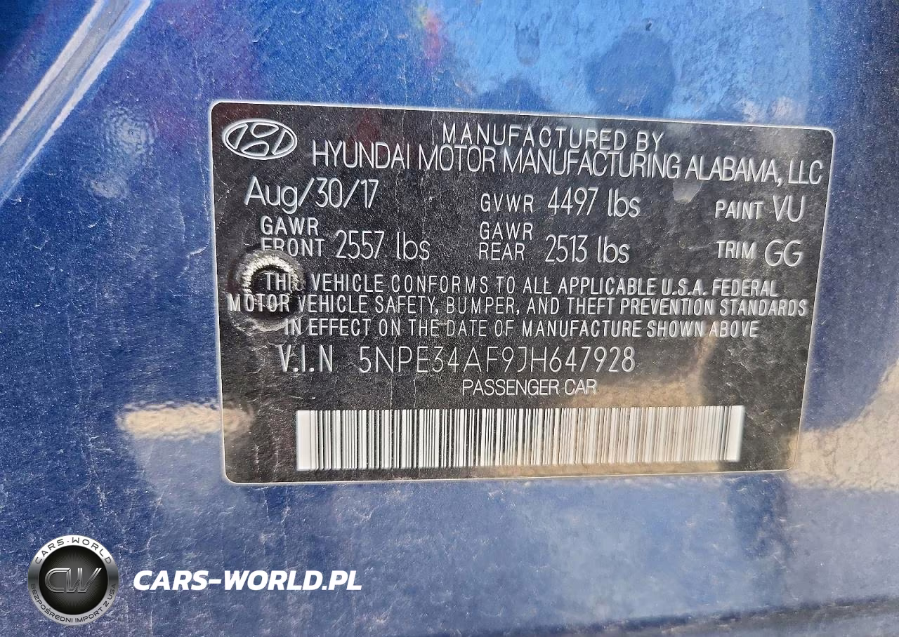 2018 Hyundai Sonata Sel VIN:5NPE34AF9JH647928 - 12