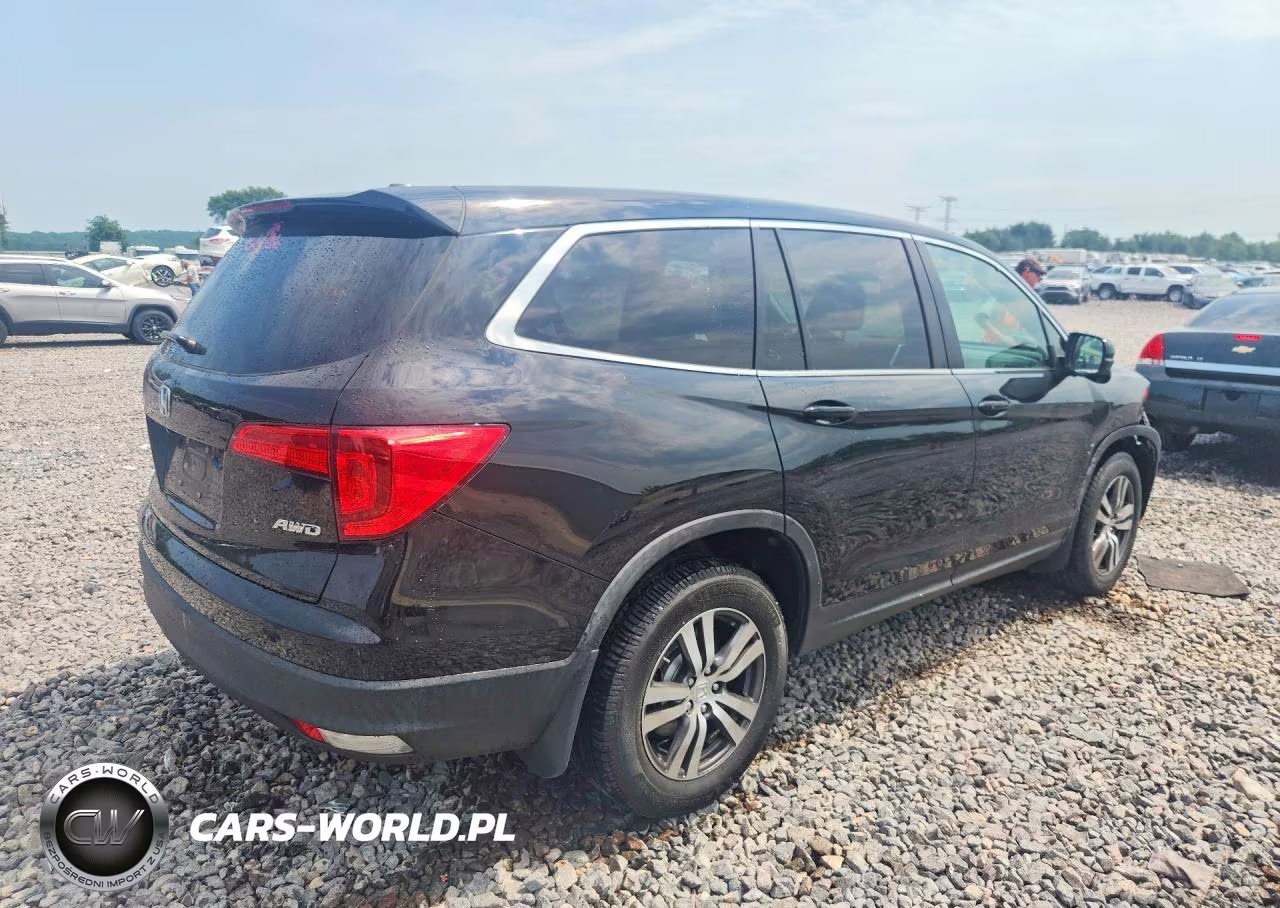 2017 Honda Pilot Exl VIN:5FNYF6H51HB083892 - 3