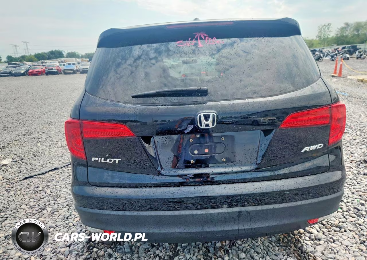 2017 Honda Pilot Exl VIN:5FNYF6H51HB083892 - 6