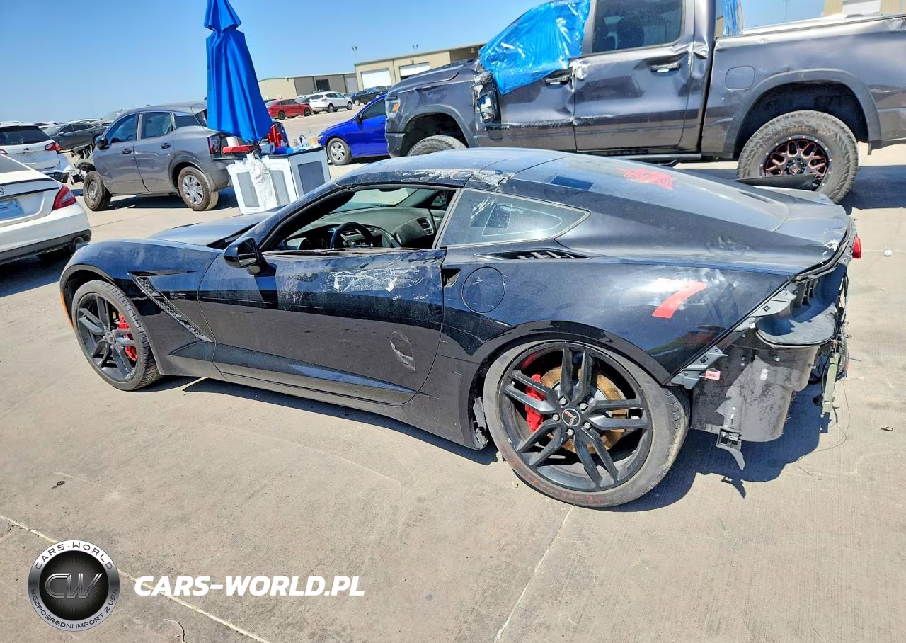 2014 Chevrolet Corvette Stingray 3Lt VIN:1G1YE2D75E5134478 - 2