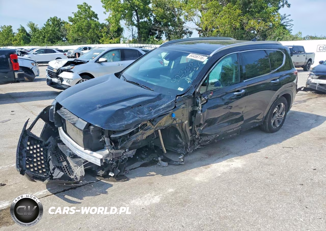 2022 Hyundai Santa Fe Sel VIN:5NMS3DAJ6NH470961 - 1
