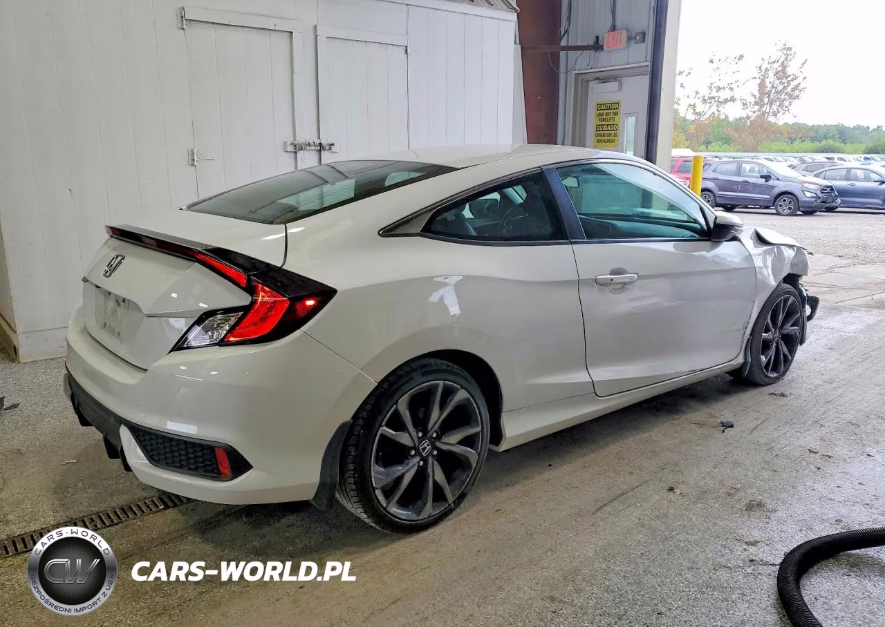 2019 Honda Civic Sport VIN:2HGFC4B81KH300643 - 3