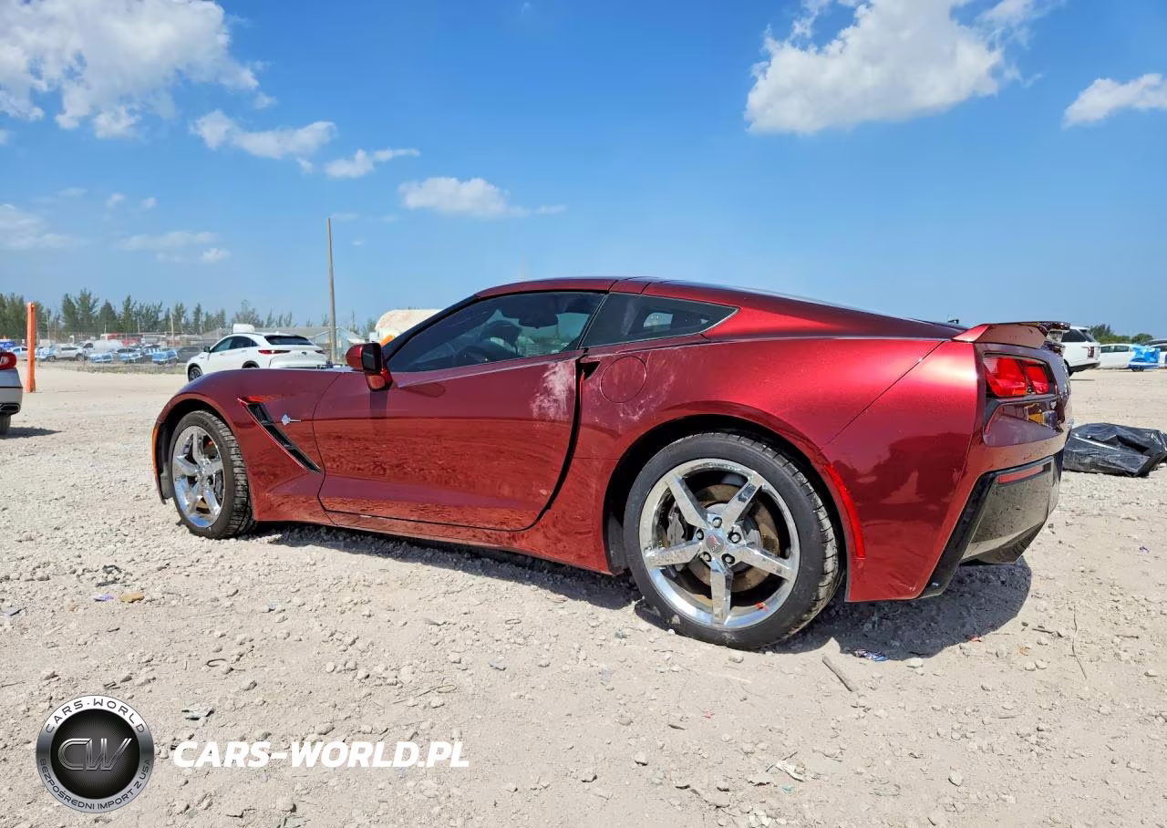 2015 Chevrolet Corvette Stingray 1Lt VIN:1G1YB2D73F5111873 - 2